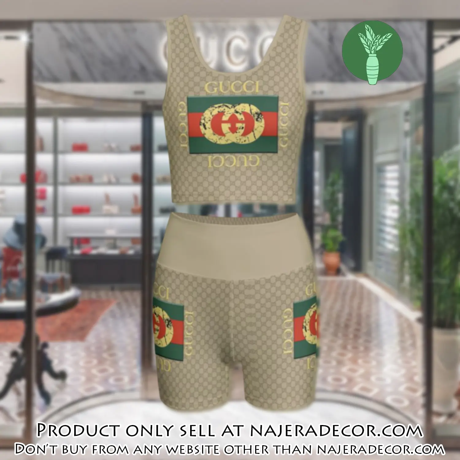 Gucci summer women sport bra yoga set running outfit sby1035 njr3743568